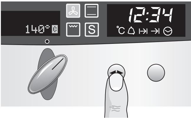 NEFF B1624AOALU - Température actuelle du four - 1