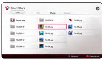 LG BH7540TW - Modification de l'affichage de la liste des contenus - 3
