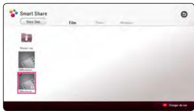 LG BH7540TW - Sélection d'un fichier de sous-titres - 1