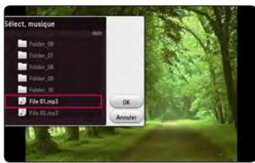 LG BH7540TW - Pour écouter de la musique pendant un diaporama - 1
