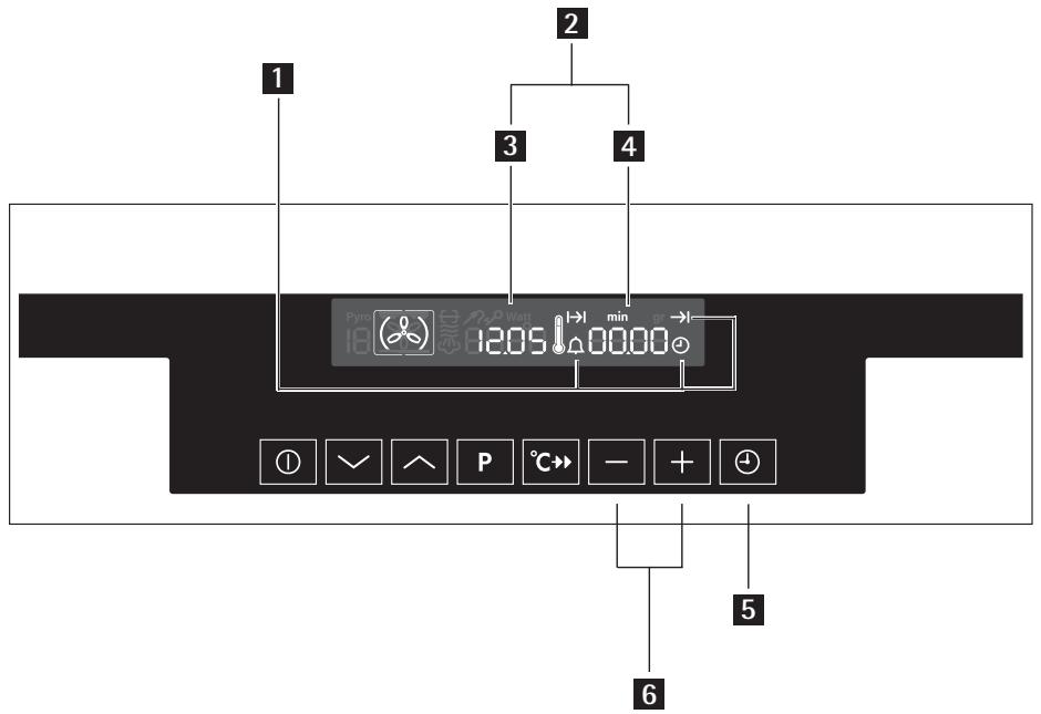AEG KB 9820 EM - Fonctions de l'horloge - 1