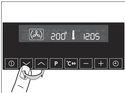 AEG KB 9820 EM - Sélectionner la fonction du four - 1