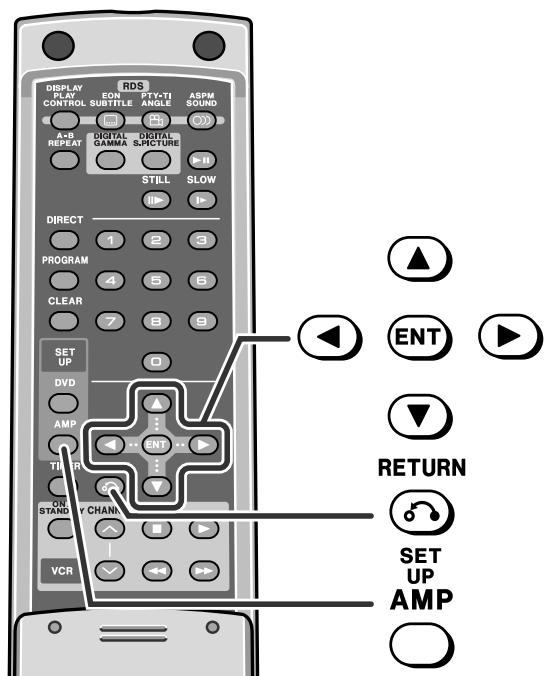 SHARP SDAT100H - Réglage des enceintes (suite) - 1