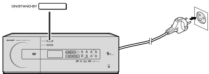 SHARP SDAT100H - Effacement de toute la mémoire (réinitialisation) - 1