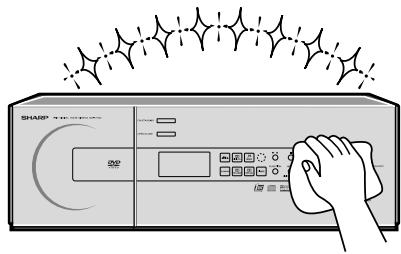 SHARP SDAT100H - Nettoyage du coffret - 1