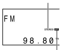 SHARP SDAT100H - Pour receivevoir une émission FM stéreo: - 1