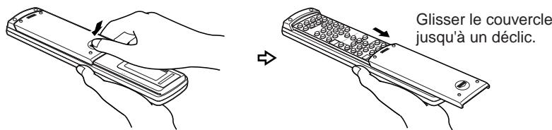 SHARP SDAT100H - Comment glisser le couvercle - 1