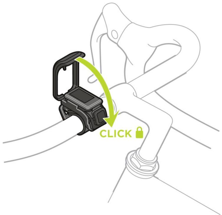 TOMTOM SPARK GPS FiN ViOLET - Utiliser la fixation pour vélo - 6