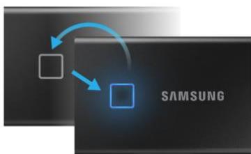 SAMSUNG SSDEXTERNE TZ TOUCH - Comportement duvoyant LED d'etat par statut du produit - 4