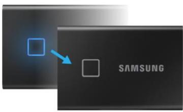 SAMSUNG SSDEXTERNE TZ TOUCH - Comportement duvoyant LED d'etat par statut du produit - 2
