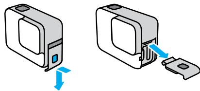 GOPRO HERO7WHITE - RETRAIT DE LA PORTE - 1