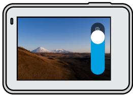 GOPRO HERO7WHITE - UTILISATION DU ZOOM TACTILE - 2