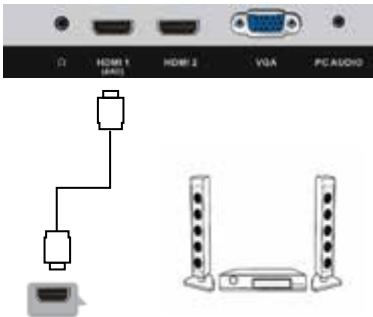 ROYEYAL WTTV - Ligação HDMI - 2
