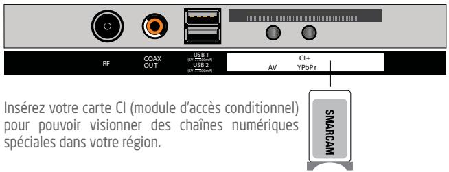 ROYEYAL WTTV - Insérer une carte CI - 1