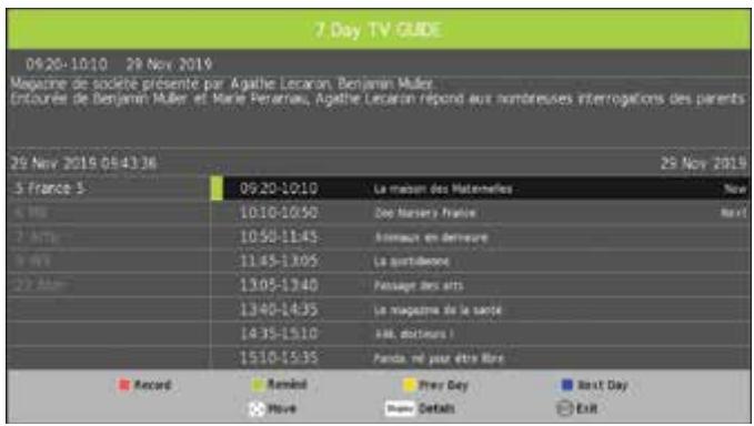 ROYEYAL WTTV - Electronic Program Guide (EPG) - 1