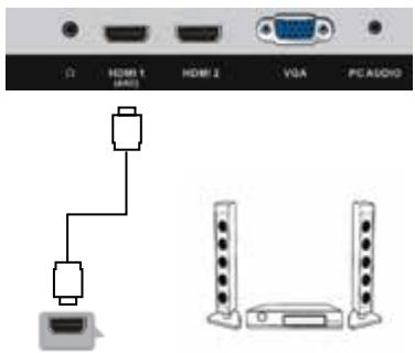 ROYEYAL WTTV - Conexión HDMI - 2