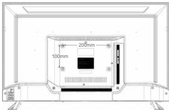 ROYEYAL WTTV - Montagem numa parede - 1
