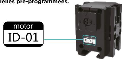 UBTECH mini JiMU - ID de servomoteur - 1