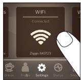 SAECO M6680/00 - Verbindung mit WLAN herstellen - 3