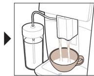 SAECO M6680/00 - Préparation de boissons à base de lait - 9
