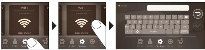 SAECO M6680/00 - Uhendamine Wi-Fi-ga - 1