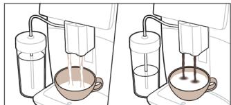 SAECO M6680/00 - Brewing milk-based drinks - 9