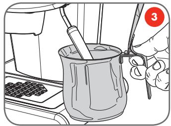 ILLY 60248 - Préparation d'un café après le début de la vapeur - 3