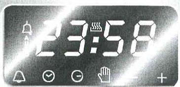 FRATELLI ONOFRI A12-F4TF - Description afficheur de fin de cuisson du FOUR electrique - 1