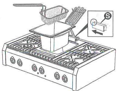 FRATELLI ONOFRI A12-F4TF - Avant de mettre la friteuse en fonction - 1