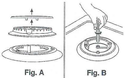 FRATELLI ONOFRI A12-F4TF - Réglages du gaz - 1