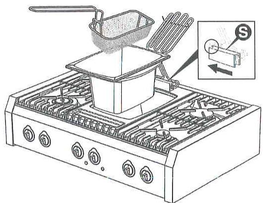 FRATELLI ONOFRI A12-F4TF - Vidange du liquide de friture - 1