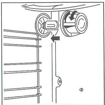 FRATELLI ONOFRI A12-F4TF - Changement de la lampe d'éclairage four - 1