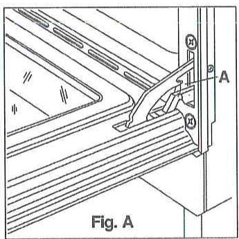 FRATELLI ONOFRI A12-F4TF - Démontage de la porte du four - 1