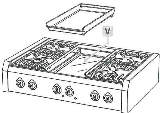 FRATELLI ONOFRI A12-F4TF - Nettoyage du fry-top / gril à bifteck - 1