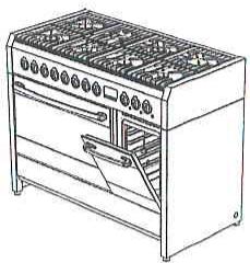 FRATELLI ONOFRI A12-F4TF - Utilisation du four auxiliaire à convection naturelle - 4