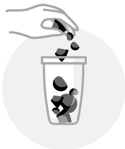 NUTRIBULLET NB907MACL - Niekada netrinkite karstu ingredientu naudodamiesi bet kokiu ,nutribullet ⑤ " puodeliu. - 1