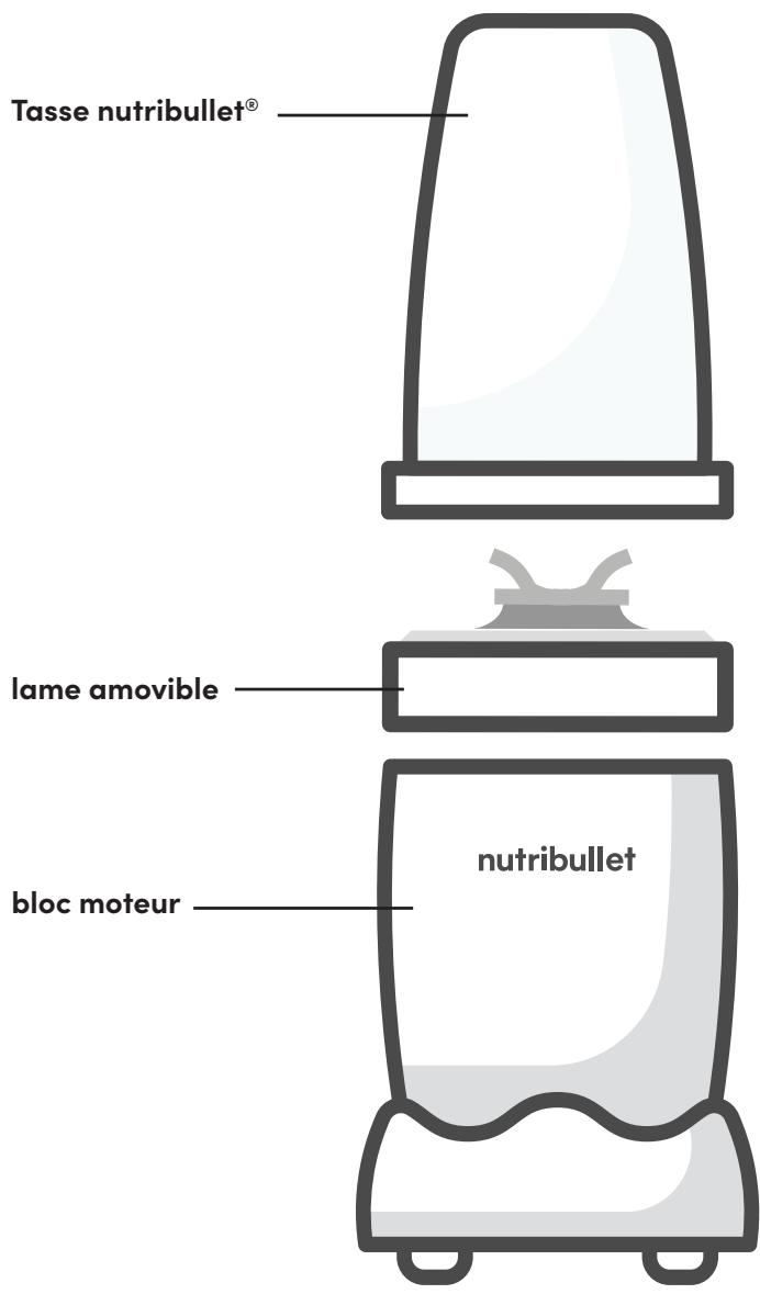 NUTRIBULLET NB907MACL - Guide d'assemblage - 1