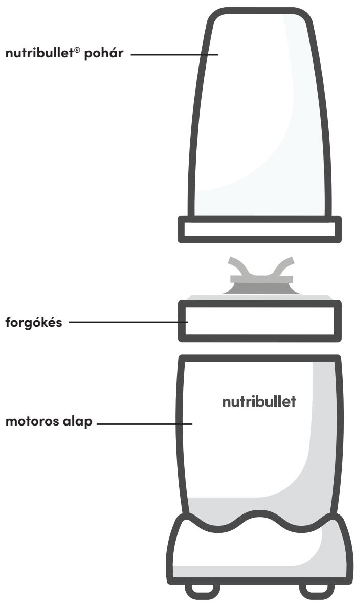NUTRIBULLET NB907MACL - Összeszerelési útmutató - 1