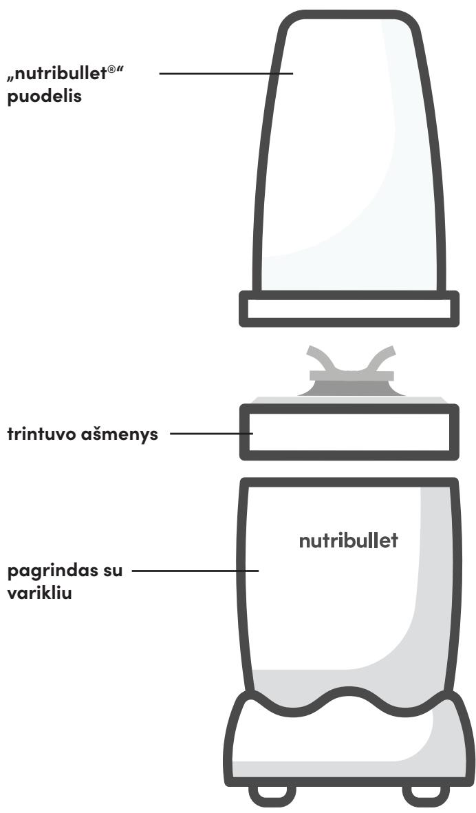 NUTRIBULLET NB907MACL - Surinkimo vadovas - 1