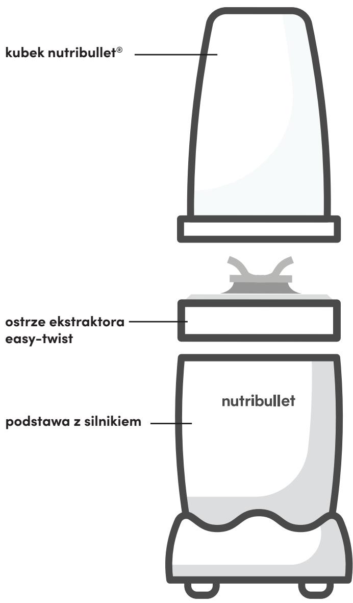 NUTRIBULLET NB907MACL - Instrukcja montažu - 1