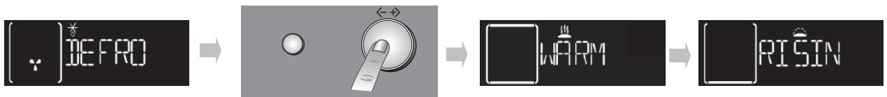WHIRLPOOL AKZ521IXPF - SELECTION DES FONCTIONS SPECIALES - 1