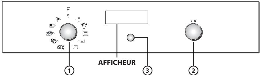 WHIRLPOOL AKZ521IXPF - DESCRIPTION DU BANDEAU DE COMMANDE PROGRAMMATEUR ÉLECTRONIQUE - 1