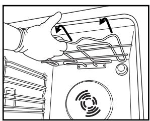 WHIRLPOOL AKZ521IXPF - DéPLACEMENT DE LA RÉSISTANCE SUPérieURE (UNIQUEMENT SUR CERTAINS MODELES) - 2