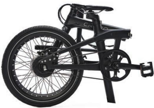 CARBOVELO MODEL S 250W PAS 7AH13 - Mettre le vélo électrique CARBO sous tension/hors tension - 2