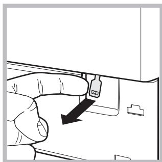 HOTPOINT RPG 825 jS FR - Ouverture manuelle du hublot - 3