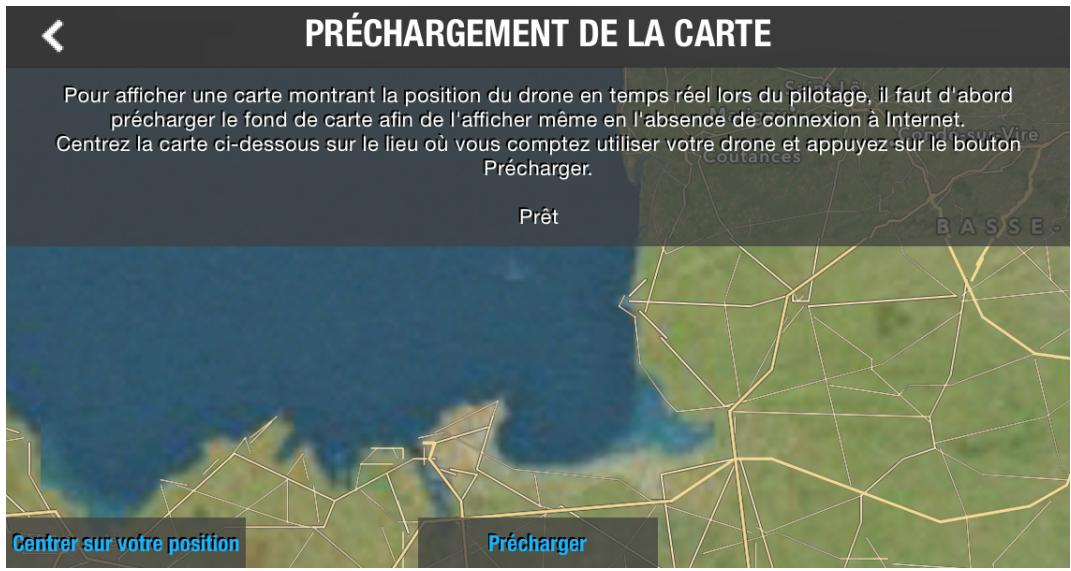 PARROT BEBOP 2 BLANC / NOIR - Précharger une carte - 1