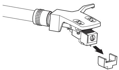 AUDIO TECHNICA AT-LP3 - Réglage de l'équilibre du bras de lecture - 1