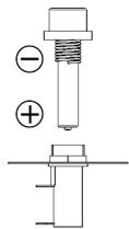 ENO PLANCHA MANIA 60INOX - Changement de la PILE - 1