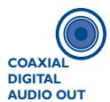 THOMSON DTH 8751 E - - Sortie audio coaxiale (son numérique) - 1