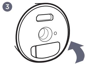 HTC RE CAMERA - Insertion de la carte microsd - 3